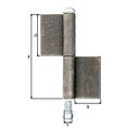 Vorschaubild Alberts® Konstruktionsband Typ KO4,zweit.,z.Anschweißen,Höhe 100mm