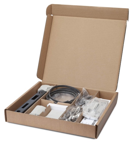 dz VIDUAL Swing Einzeltor Comp-Co WPC 140 x 20 mm Steckprofil