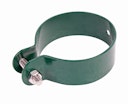 Vorschaubild Alberts® Schelle,Befest. v.Streben u.Spannbrücken an Pfosten,fvz,grün,⌀76mm,Breite25mm 656324
