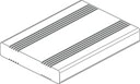 Vorschaubild Handmuster OSMO Terrassendiele Douglasie 27 x 143 mm französisch