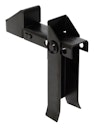 Vorschaubild Alberts® Torfeststeller mit Feder KTL schwarz zum Einbetonieren BxH 185x200 mm 
