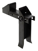 Alberts® Torfeststeller mit Feder KTL schwarz zum Einbetonieren BxH 185x200 mm 