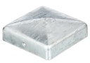 Vorschaubild Alberts® Pfostenkappe für Holzpfosten flach feuerverzinkt LxB 90x90 mm 