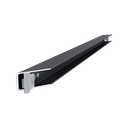 Vorschaubild NewTechWood Start- und Abschlussprofil Portland/Castello Diagonal Anthrazit   - Länge: 90 cm