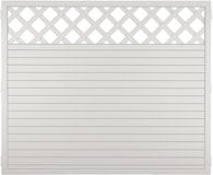 T&J LIGHTLINE Kunststoff Zaun Ranki 1800 x 1500 mm, weiß T&J LIGHTLINE Kunststoff Zaun Ranki 1800 x 1500 mm, weißZubehörbild
