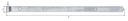 Vorschaubild Alberts® Ladenband, gerade, Abschluss abgerundet, galvanisch verzinkt, dickschichtpassiviert, LxB 800x40 mm, Rolle ⌀13 mm 314057
