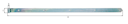 Vorschaubild Alberts® Ladenband, gerade, Abschluss abgerundet, galvanisch verzinkt dickschichtpassiviert, LxB1155x45x5mm, Rolle ⌀16 mm 314378
