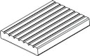 Vorschaubild Handmuster OSMO Terrassendiele kana. Lärche 27 x 143 mm genutet/geriffelt