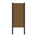 Vorschaubild NewTechWood Portland Sichtschutzelement WPC 900 x 1830 mm