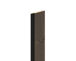 OSMO VERTO BLACK STRIPE Fassadenprofil Nordische Fichte riffelgesägt Patina 905 21 x 146 mm, VE 4 Stk.