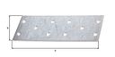 Vorschaubild Alberts® Lochplatte 300x120 mm