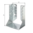 Vorschaubild Alberts® Balkenschuh Typ B lichte Breite 100 mm Höhe 140 mm 10 St.