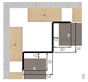 Vorschaubild OSMO Fassade Inneneckprofil 2 300cm RAL 9006 pulverlackbeschichtet VE 1 Stk.