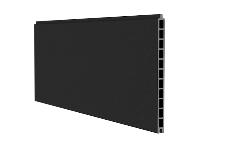 dz Alu Steckzaunelement VIDUAL Comp-Co WPC 280 für Pfosten 72/72 mm