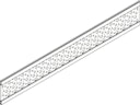 Vorschaubild OSMO ALU Dekor Kreise 19x277, 184cm Alu Anthrazit