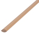 Vorschaubild Alberts® Viertelkreisprofil, PVC geschäumt, Eiche, dunkel, LxBxH 2600x15x15 mm 433932
