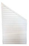 T&J LIGHTLINE KS-Zaunelement Ecke rechts 90 x 150/90 cm, weiß T&J LIGHTLINE KS-Zaunelement Ecke rechts 90 x 150/90 cm, weißZubehörbild