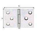 Vorschaubild Alberts® Scharnier  40x58 mm