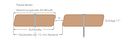 Vorschaubild OSMO Fassade Rautenleiste Kanadische Douglasie Sortierung A/B - 21 x 68 mm VE 6 Stk.