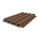 Vorschaubild Handmuster-NewTechWood Fassadenverkleidung Castellation Pro 35 - Teak