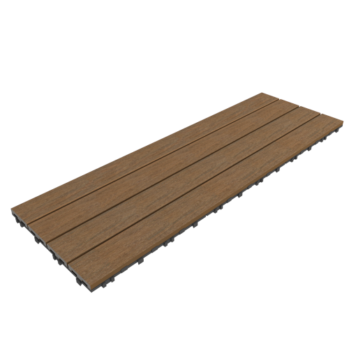 NewTechWood Terrassenfliese Premium 23 x 300 x 900 mm