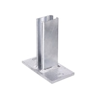 Alberts® Pfostenträger feuerverz. für 60x40 mm