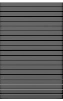 BM Zaunserie Typ 249 Rhombus Alu Grundelement, 120 x 180 cm