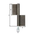 Vorschaubild Alberts® Konstruktionsband Typ KO4,zweit.,z.Anschweißen,Höhe 120mm