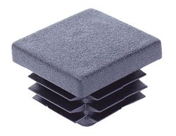 Alberts® Pfostenkappe für Universalpfosten SB Kst. schwarz 30x30 mm 