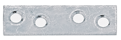 Alberts® Flachverbinder, sendzimirverzinkt, LxB 50x14 mm