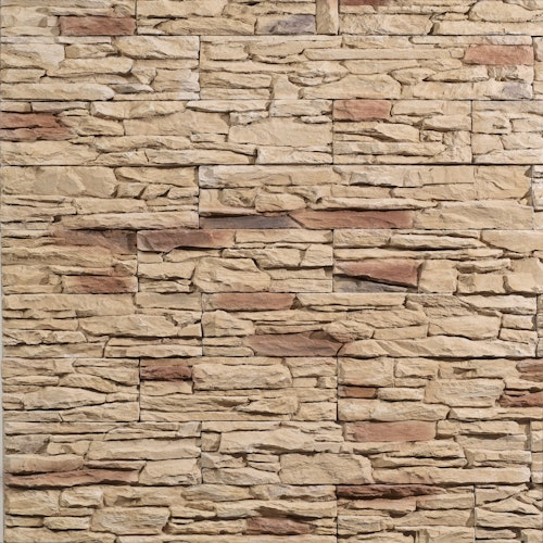 HANDMUSTER DE RYCK Eck- und Steinriemchen - Murok Dakota  Softbraun nuanciert