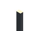 Vorschaubild OSMO Fassade Latte Fichte schwarz 40x60, 500cm NSI, C24 Schnittklasse S10, HF ca. 15% VE 4 Stk.