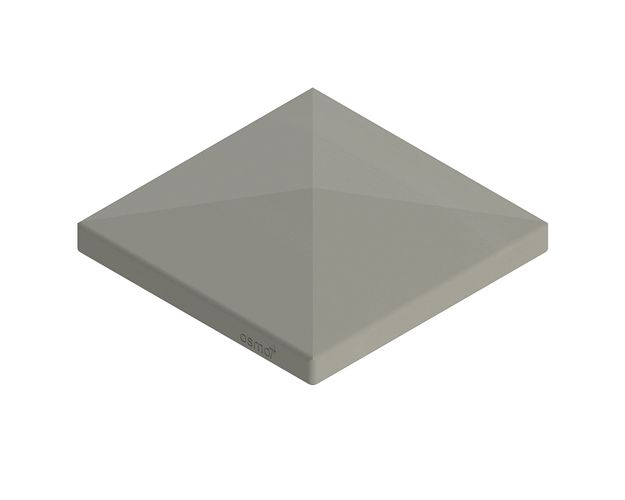 OSMO Pfostenkappe Typ D für Aluminium-Pfosten 7x7