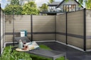Vorschaubild TraumGarten System WPC Platinum Zaun-Set