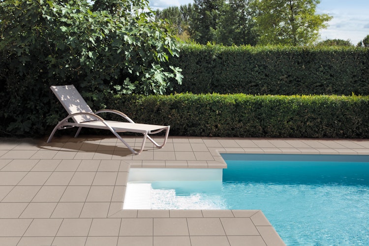 WESERWABEN® Terrassenplatten Croisette 49,5 x 49,5 x 3 cm