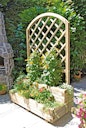 Vorschaubild T&J VITJA Blumenkübel B 100 x T 50 x H 40 cm, 2 Stufen inkl. Folieneinsatz