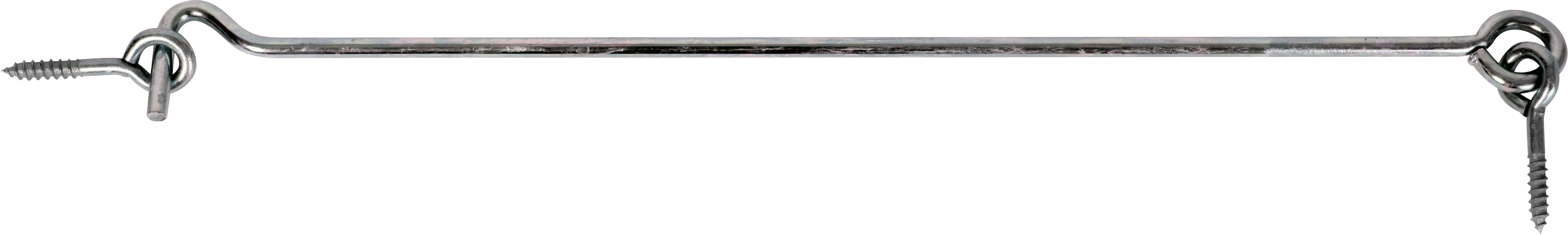 Alberts® Sturmhaken, mit Öse, galvanisch verzinkt dickschichtpassiviert, zum Einschrauben, 400x⌀6 mm 209230
