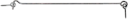 Vorschaubild Alberts® Sturmhaken, mit Öse, galvanisch verzinkt dickschichtpassiviert, zum Einschrauben, 400x⌀6 mm 209230