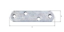 Vorschaubild Alberts® Flachverbinder mit abgerundeten Enden 19x77 mm