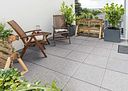 Vorschaubild Diephaus Terrassenplatte OPTIMA ARMIERT Granit-Grau 40 x 40 x 4 cm