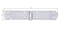 Vorschaubild Alberts® Kistenband Edelstahl LxB 200x35x2 mm 