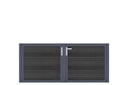 Vorschaubild dz VIDUAL Swing Doppeltor Comp-Co 140 x 20 mm Steckprofil symmetrisch
