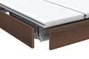 Vorschaubild TraumGarten DreamDeck Platinum Abschlussleiste braun 2000 mm