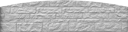 Vorschaubild ORIGI WALLS™ Beton Sichtschutz Bogen LINEA 395/495 x 2000 mm 