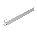 Vorschaubild Alberts® T-Abdeckprofil, Alu silber elox.,LxBxH 1000x15x9mm 477103