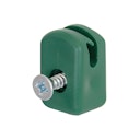 Vorschaubild Alberts® Spanndrahthalter mit Schraube, Kst., grün 655877