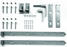 FelixWood® Sichtschutz Torbeschlag-Set für Einzeltore FelixWood® Sichtschutz Torbeschlag-Set für EinzeltoreZubehörbild