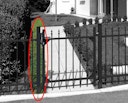 Vorschaubild Alberts® Anschlagpfosten für Einzeltore aus Aluminium