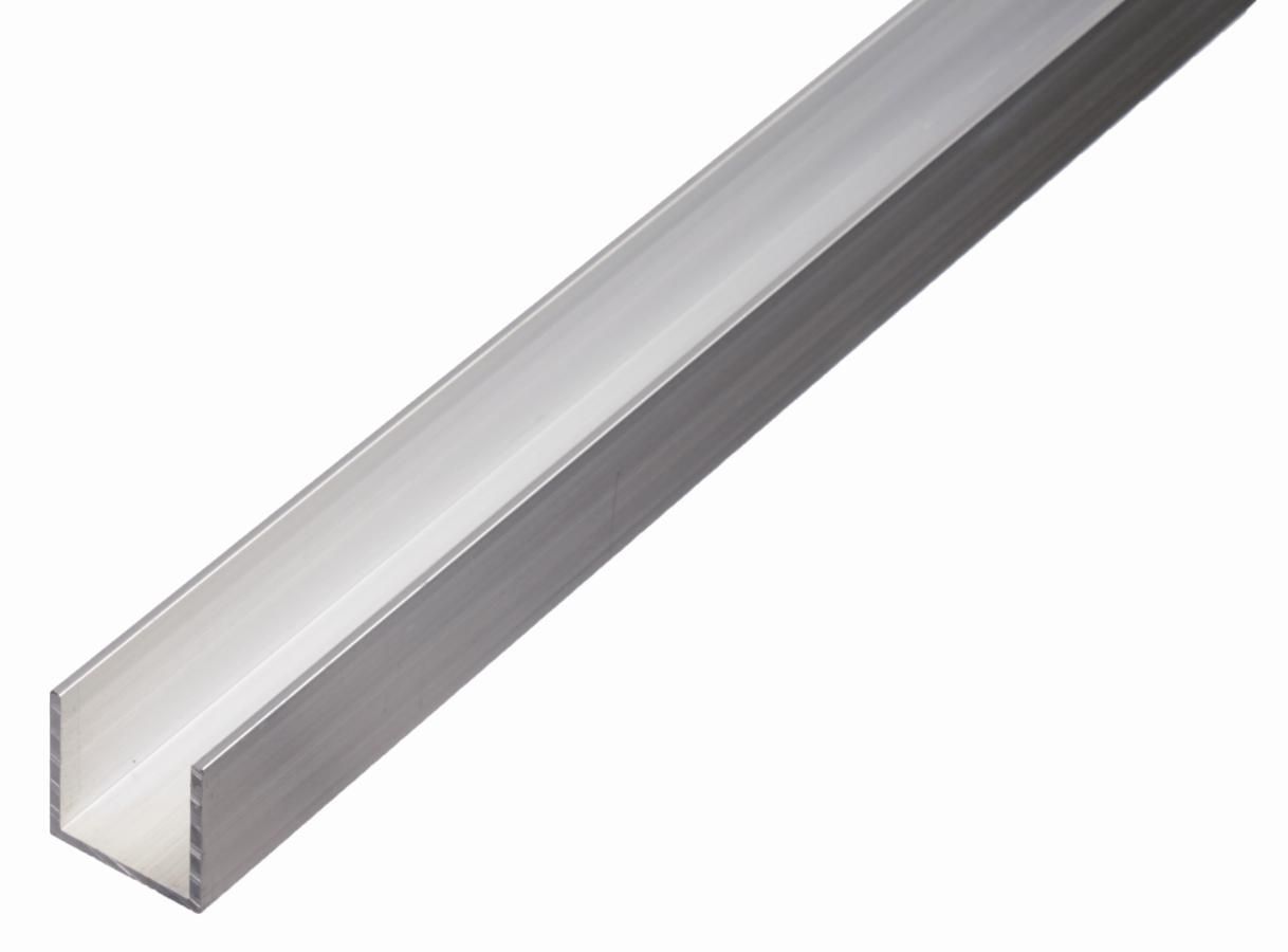 Alberts® BA-Profil, U-Form, Alu, versch. Größen