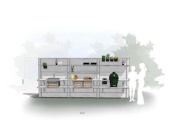 WWOO Designbeton-Outdoorküche Eske
